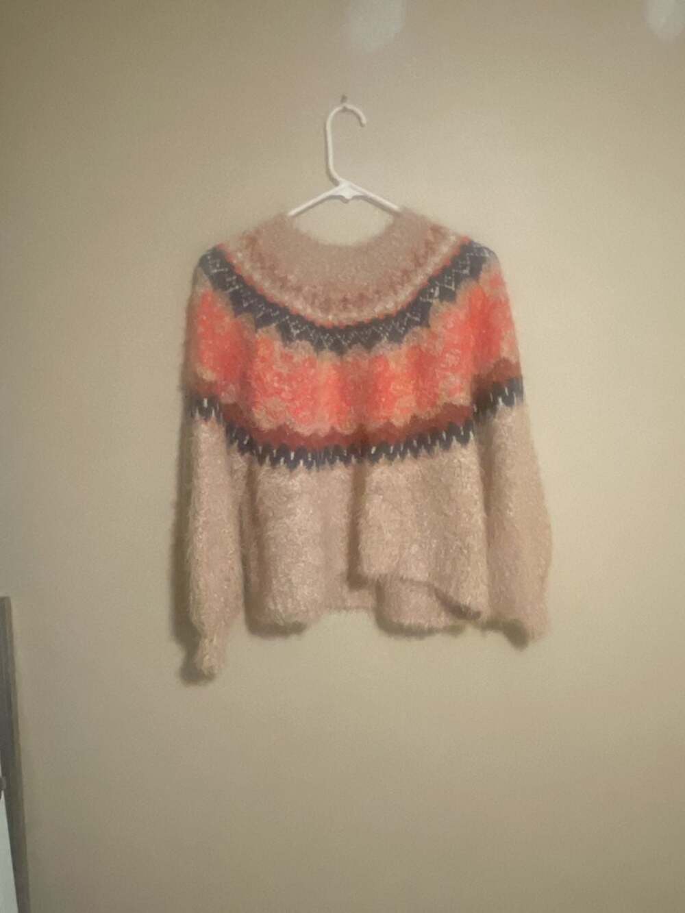 Free People Festive Frost Sweater Size XS Combo
